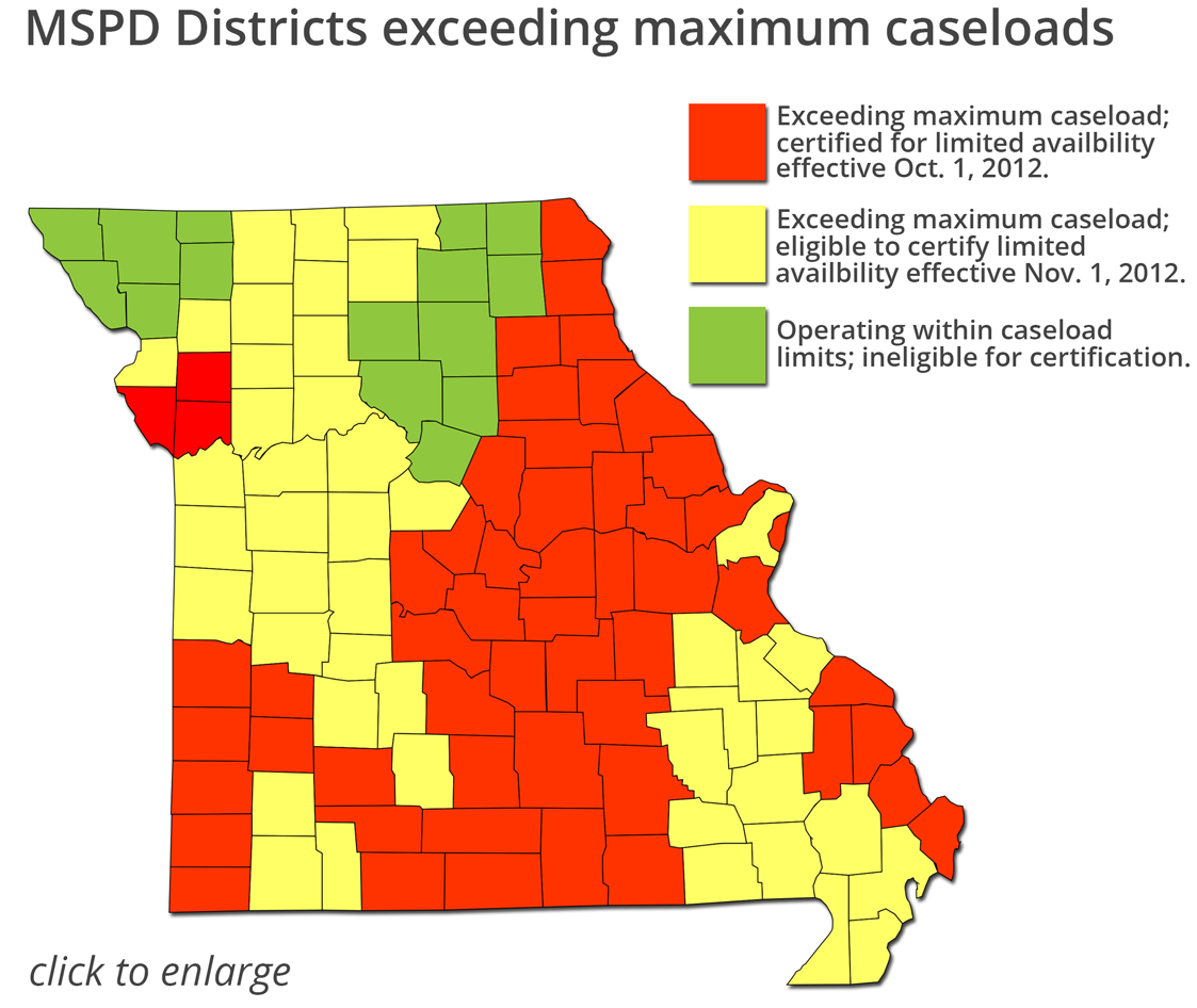 MSPD Districts in case overload