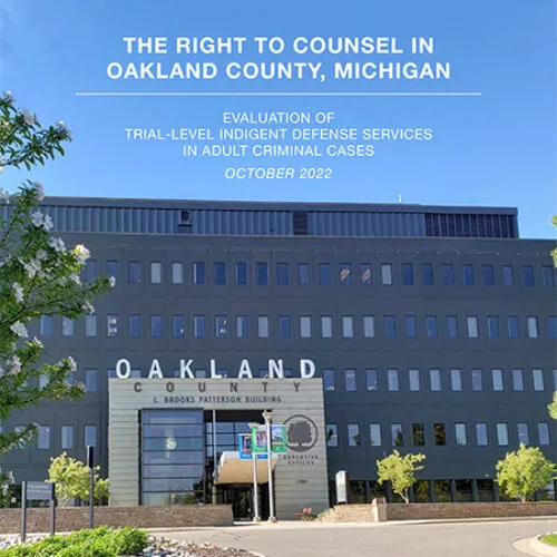The Right to Counsel in Oakland County, Michigan