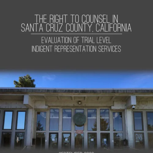 The Right to Counsel in Santa Cruz County, California