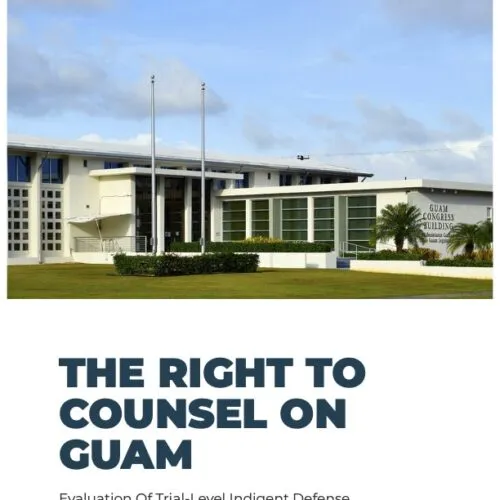 The Right to Counsel on Guam